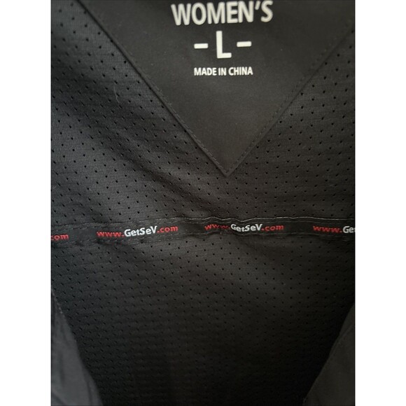 EUC ScottEVest RFID TEC Travel Vest Womens Black Full Zip Cargo  Sz L - Picture 4 of 14